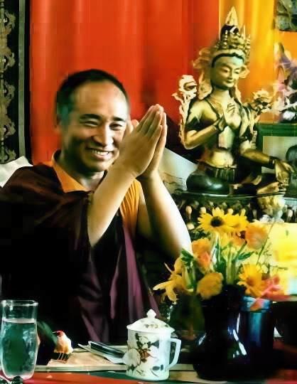 Khenpo Tsewang Dongyal Rinpoche teaching